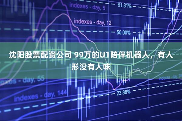 沈阳股票配资公司 99万的U1陪伴机器人，有人形没有人味